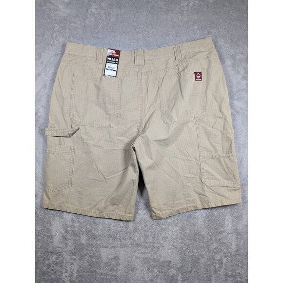 Wolverine Mens Cargo Shorts Size 42 Beige Traditional Fit Carpenter Ripstop Work - Picture 9 of 9